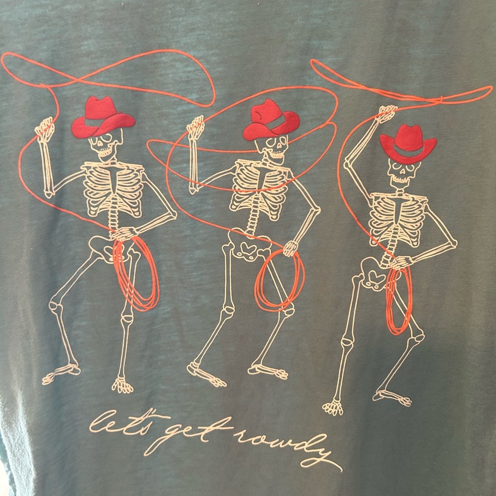 LET’S GET ROWDY WESTERN T-SHIRT - Picture 2 of 3